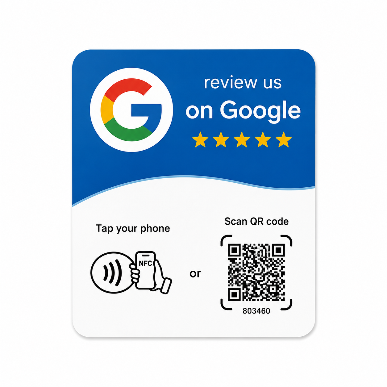 Reviews Card - Tarjeta de Reseñas